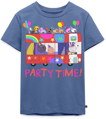 Peppa Pig Design Party Time Met Peppa Premium T Shirt Kinderen