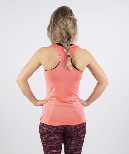 Rogelli Joy Fietstop - Dames - Guava, Melange - Maat L