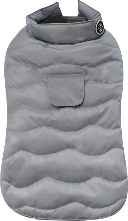 croci - hondenjasje grijs met fleece binnenkant - 30 cm ****recucle - reduce - reuse
