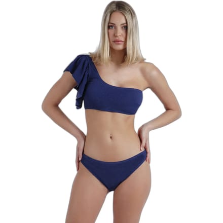 Asymmetrisch 2-delig badpak met ruffles voor vrouwen Admas