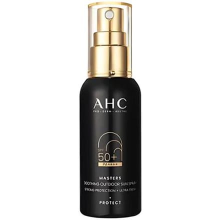 [AHC] Masters Soothing Outdoor Sun Spray SPF 50+ PA++++ 55ml black