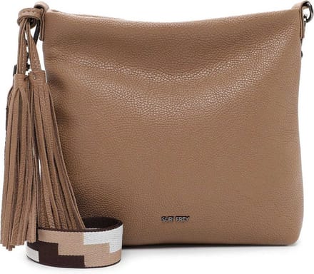 SURI FREY Schoudertas Kiky Crossover Darktaupe