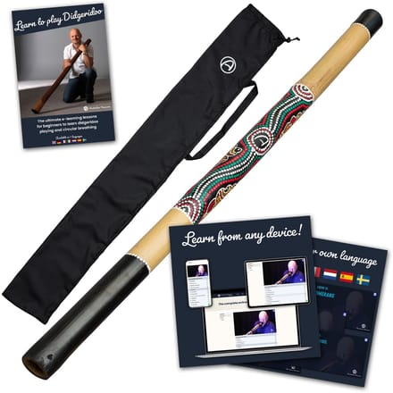 Didgeridoo Set – Met Tas en Online Lesmateriaal