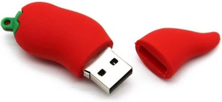 Usb stick paprika 128GB 3.0 -1 jaar garantie - A graden klasse chip