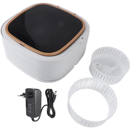 Draagbare Wasmachine 11.5L Grote Capaciteit 3 Modi LCD Touchscreen Opvouwbare Mini Kledingwasser grijze kleur
