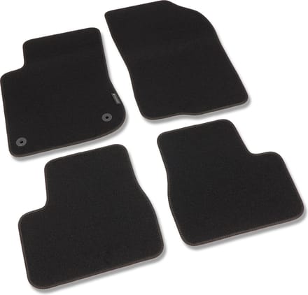 Automatten geschikt voor Peugeot 208 - 2012-2019 - Originele pasvorm - 4-delig - Basic - Uitvoering: 3/5-deurs