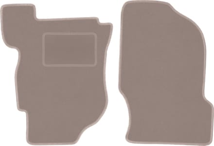 Beige voormatten voor: Honda Concerto liftback (1988-1994)