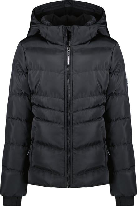 Cars Jeans Resy Poly Black Meisjes Jas - Maat 140