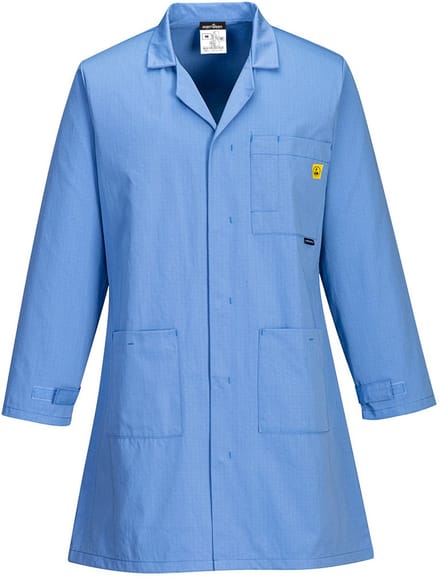 Portwest Antistatische ESD Jas AS10 - Hamilton Blauw - XL