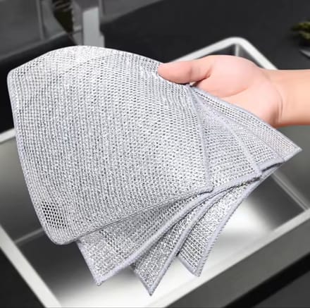 Draadvaatdoek - 10 stuks - multifunctioneel - krasvrij - nylon