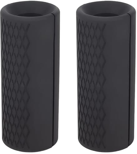 Dailygoods - 2 Stuks Dikke Barbell Grips voor Krachttraining en Spieropbouw