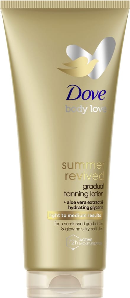 Dove - Body Love Zelfbruinende Bodylotion - Summer Revived Light-Medium - 200 ml