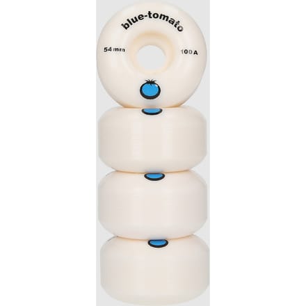 Blue Tomato Logo 100a 54mm Wielen wit