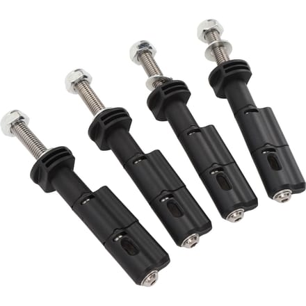 4 Pièces Axe de Montage 40mm avec Cadenas à Combinaison Antivol de Rechange pour MaxTrax MKII LITE Récupération black