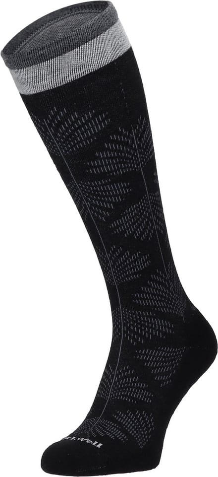 Sockwell - Full Floral - Dames - Compressiekousen - Zwart