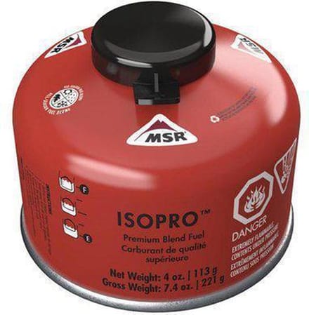 MSR IsoPro 110g Small, Europe (Maat - 110, Kleur - RED)