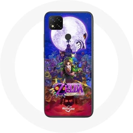 Xiaomi Redmi 9C hoesje Zelda Majora's masker 3D