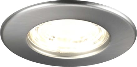 Ledvion - LED Inbouwspot - Dimbaar - 5W - 2700K - Ø84mm - IP65 - RVS