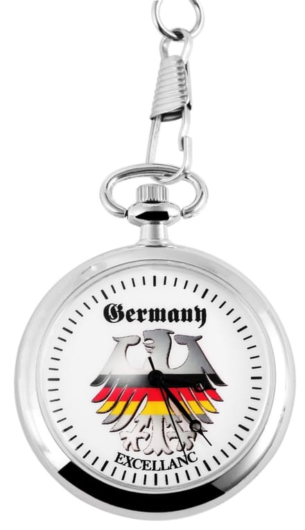 EXCELLANC Herrenuhr Metall als zakhorloge met Duitse adelaar