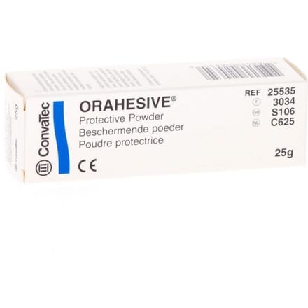 Esenta Orahesive Pdr Pulv Pectine-gelat. 25g 25535