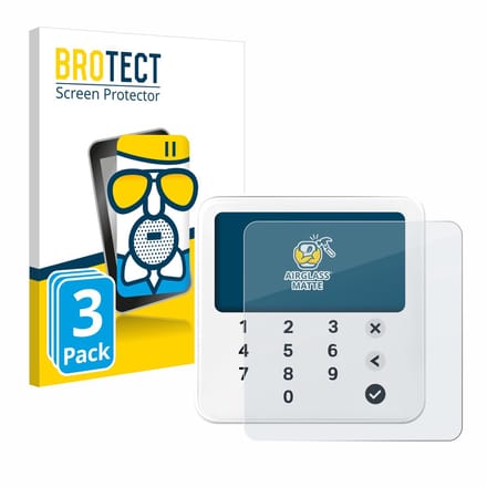BROTECT - Screenprotector voor SumUp Solo Lite - Folie Beschermfolie Beschermglas matte 3 Stuks