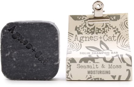 Agnes & Cat Shampoo Bar - Zeezout & Mos - 70 gram