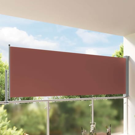 vidaXL - Tuinscherm - uittrekbaar - 120x300 - cm - bruin