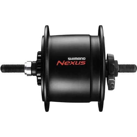 Shimano Naafdynamo Dh-c6000-2r Zwart