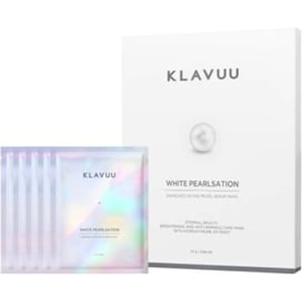 KLAVUU - White Pearlsation Enriched Divine Pearl Serum Mask Set 2026 Version - 27g x 5 sheets