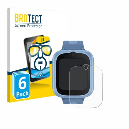 BROTECT - Screenprotector voor TCL Movetime MT48 - Folie Beschermfolie transparant 6 Stuks
