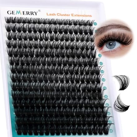 Individuele Wimperclusters 0.07mm D-curl 80D Mix Lengtes 10-18mm voor DIY Valse Wimperextensions