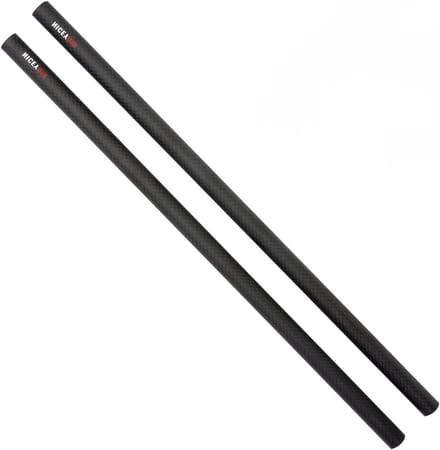 15mm Carbon Fiber Rods 16"/40cm - Stevige Rod Rail Support voor DSLR Shoulder Rig, Camera Stabilizer en Matte Box
