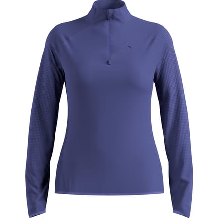 Odlo Zeroweight Warm Mid Layer 1/2 Zip Hardloopshirt Dames