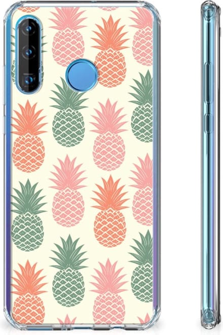 Huawei P30 Lite Beschermhoes Ananas