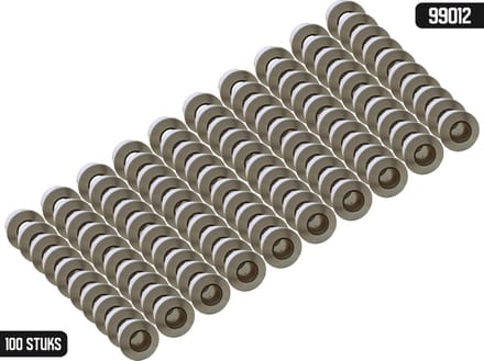 DULA Dymo Compatible labels - Wit - 99012 - S0722400 - Adresetiketten - 100 rollen - 36 x 89 mm - 260 labels per rol