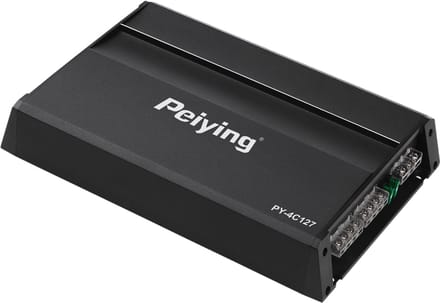 Peiying Basic Serie - Autoversterker - 4-kanaals - 200 W - PY-4C127