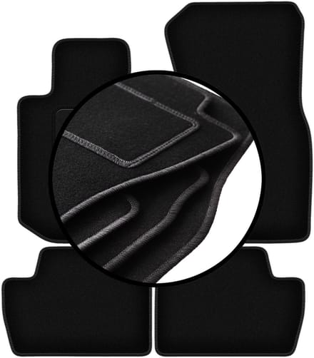 Complete set veloursmatten voor: BMW 2 G42 Coupé (2021-2022)