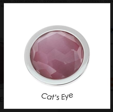 Quoins QMEG-M-LP Cat's Eye Light Pink Medium