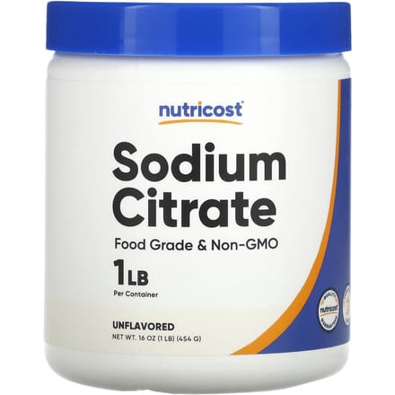 Natriumcitraat, Zonder smaak, 454G(16oz)