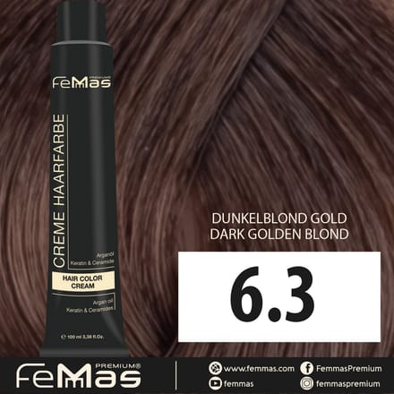 Femmas (6.3) - Haarverf - Donker Goudblonde - 100ml