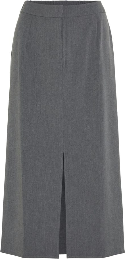 VILA - VIVARONE HW MIDI SKIRT - NOOS - Dames - Rokken