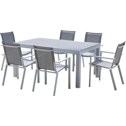 Aluminium tuinmeubelen Wilsa Garden Tulum T6/10+F6