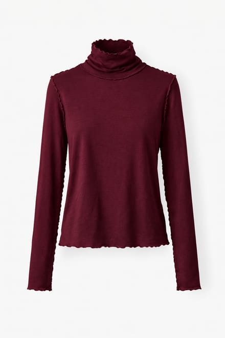 Janice viscose top | Bordeaux - Bordeaux / S