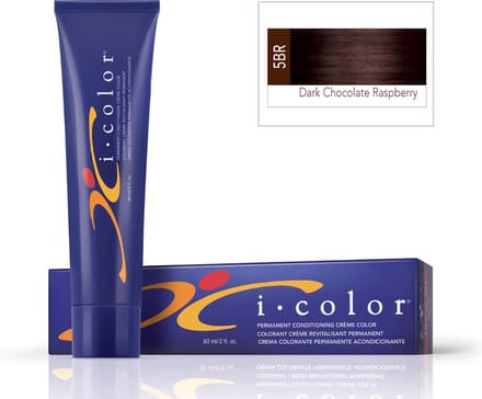 ISO i color Permanent Conditioning Crème Color 60ml 5BR Dark Chocolate Raspberry