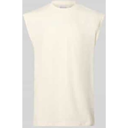 Karl Kani Small Signature Essential Mouwloos T-shirt Wit M Man