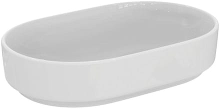 Ideal Standard i.Life O - Opzetwastafel 60x38 cm, zonder overloop, wit T573101