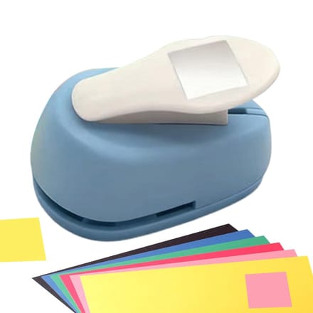 Papierperforator - Knutselpons - Kaarten Maken - Ergonomisch Ontwerp - 1.8 x 1.8 cm Stans - Uniek