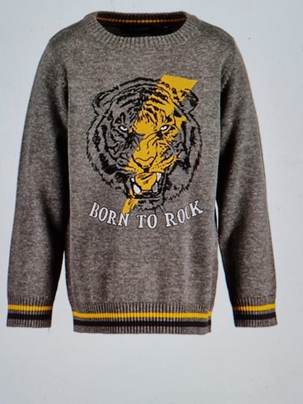 Blue seven Pullover Born to Rock Maat 104
