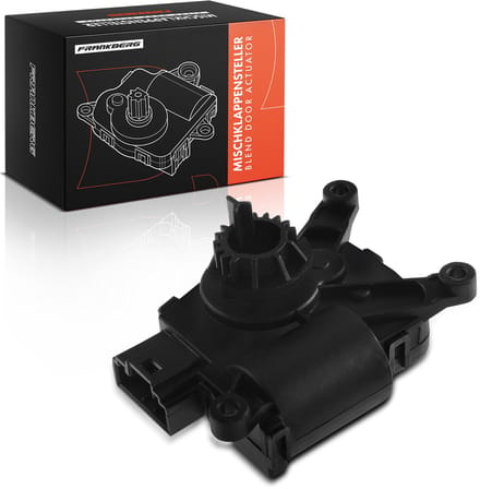 Frankberg 1x stelmotor mengklep airco voor VW Golf 7 Audi