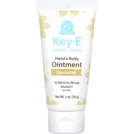 Key-E, Hand- & Lichaamszalf, Ongeparfumeerd, 56G(2 oz) white